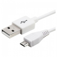 Tuttonica Fast Charging Data Sync Cable – Micro USB, White, 1 meter- TUTTO-C303